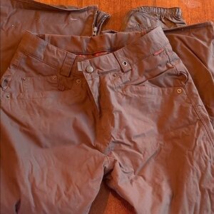 Burton women’s chocolate brown snowboard pants